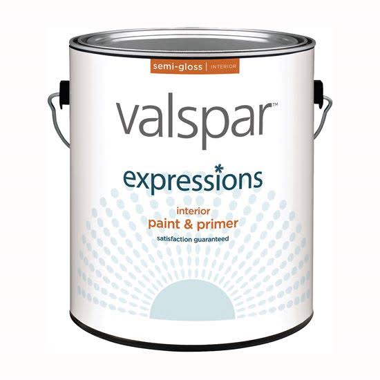 Valspar Expressions Interior Paint and Primer - Clear, 1gal