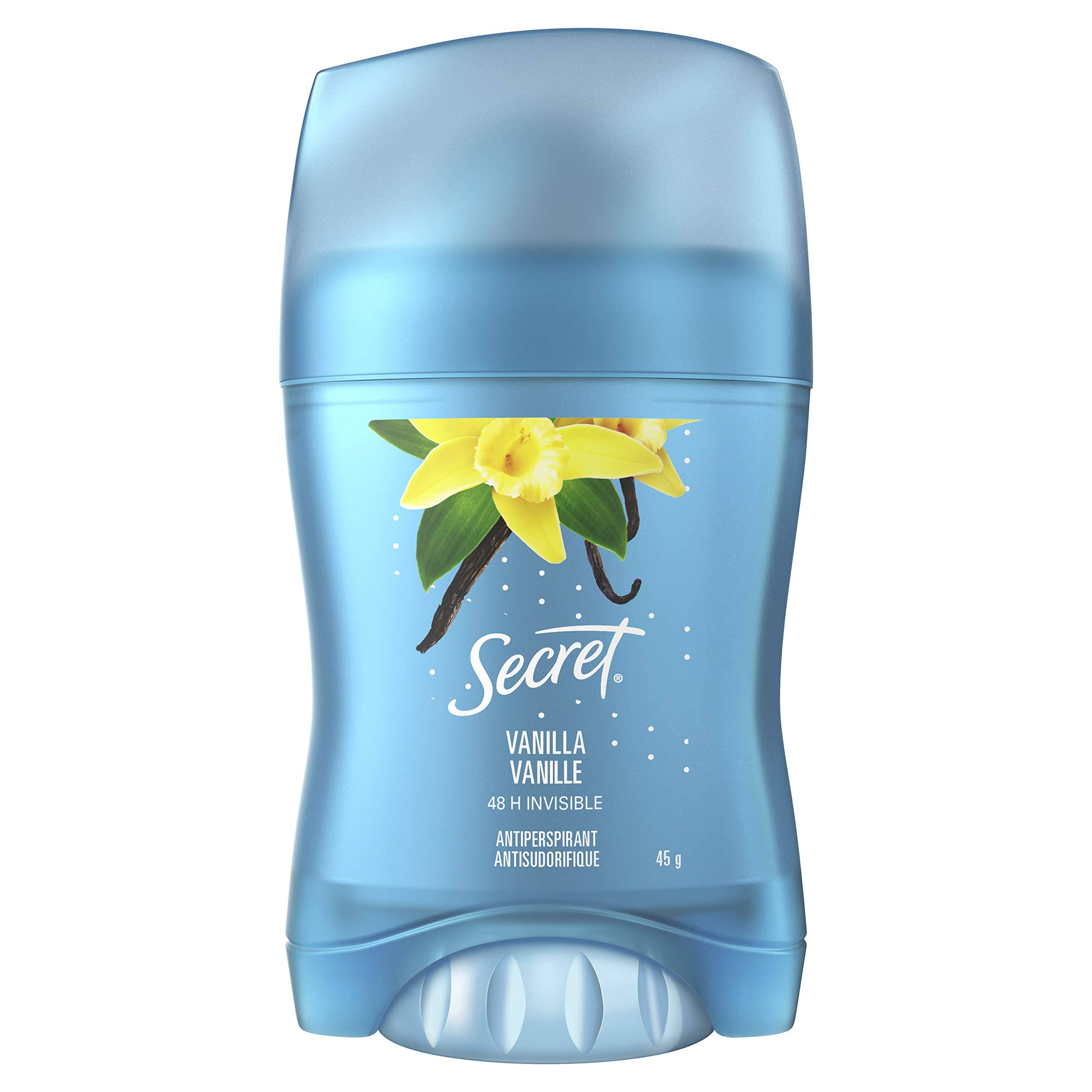 Secret Fresh Antiperspirant and Deodorant Invisible Solid - Vanilla, 45g