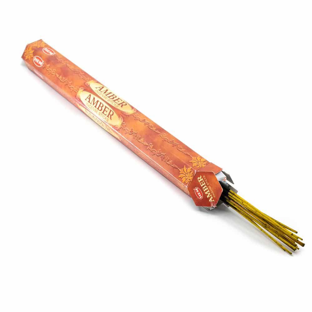 Hem Hex Amber Incense Sticks