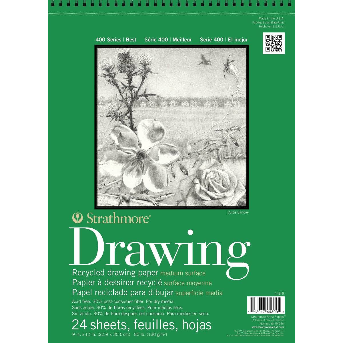Series Recycled Drawing Pad - 9" X 12"