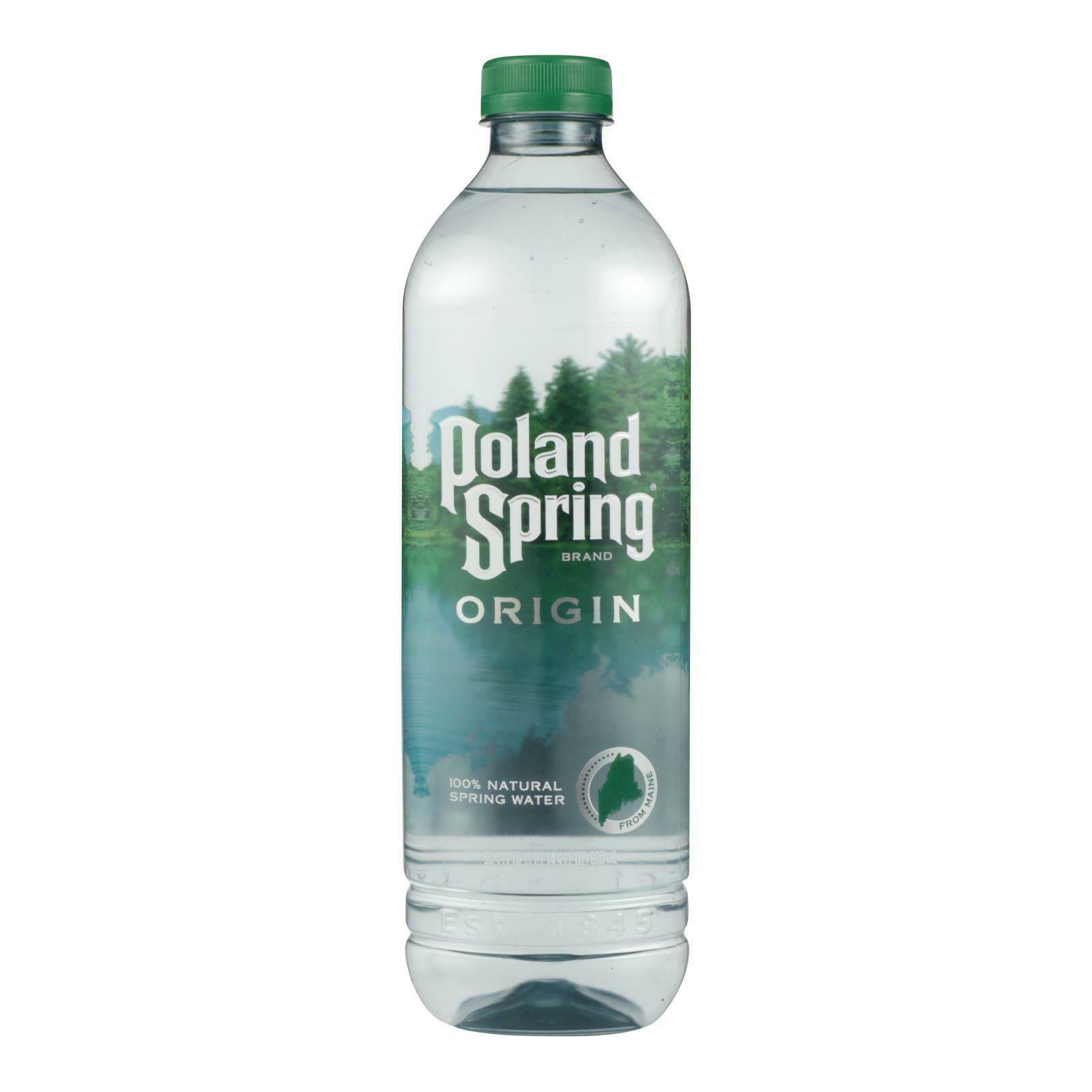 Poland Spring - Spring Water Origin - Case of 12 - 30.4 FZ