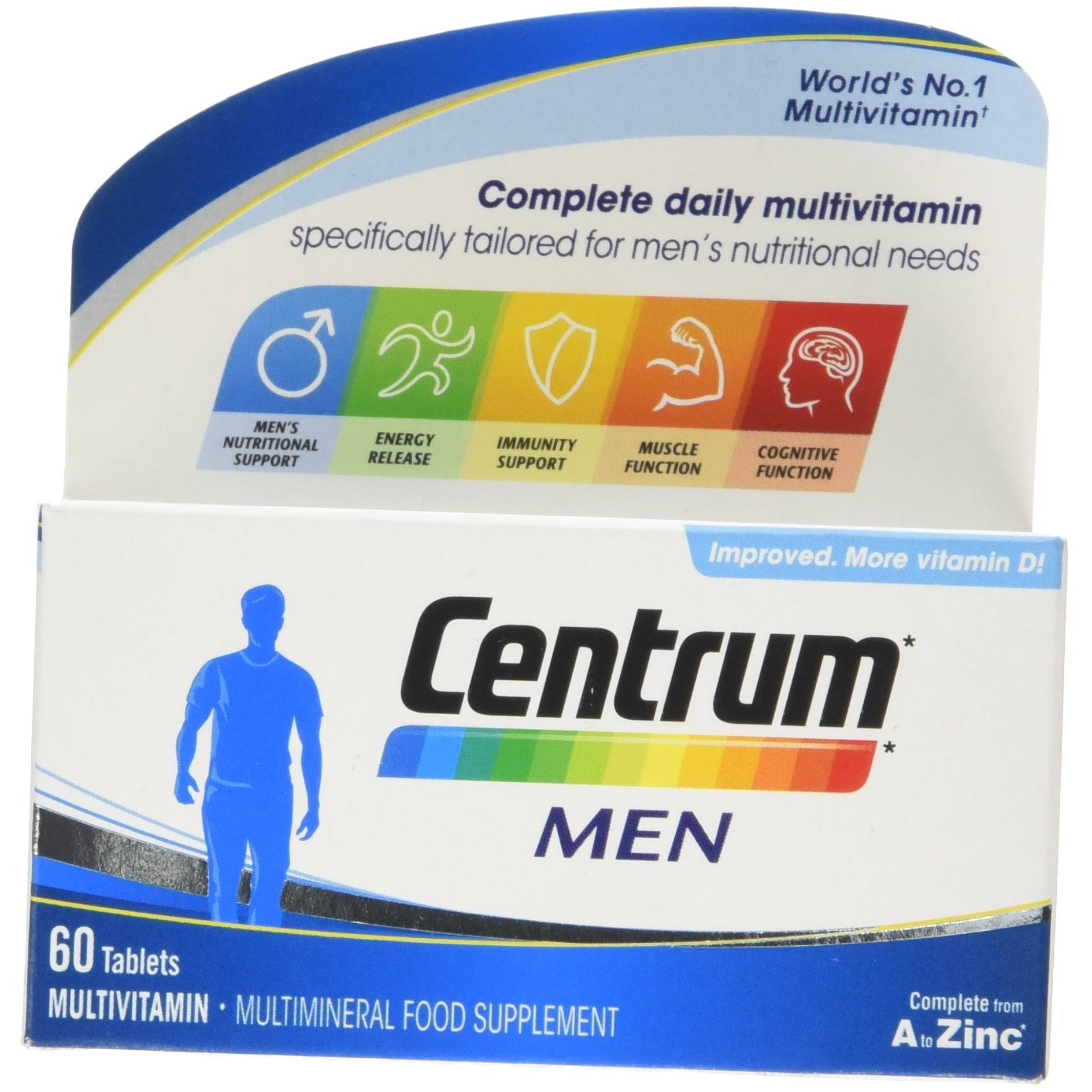 Centrum Men - Multivitamin (60 Tablets)
