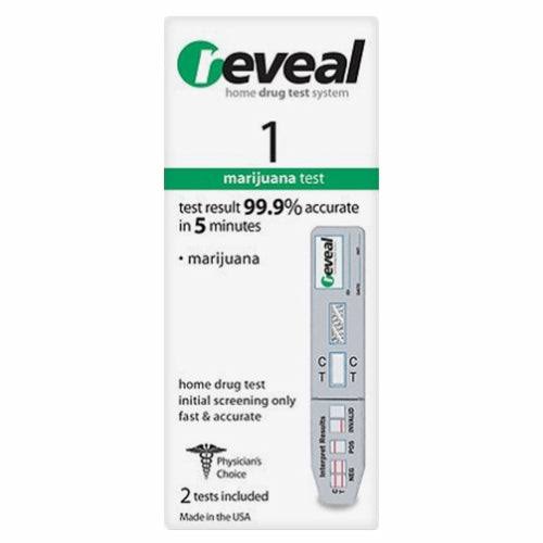 Reveal Home Check Drug Test, Marijuana - 2 tests