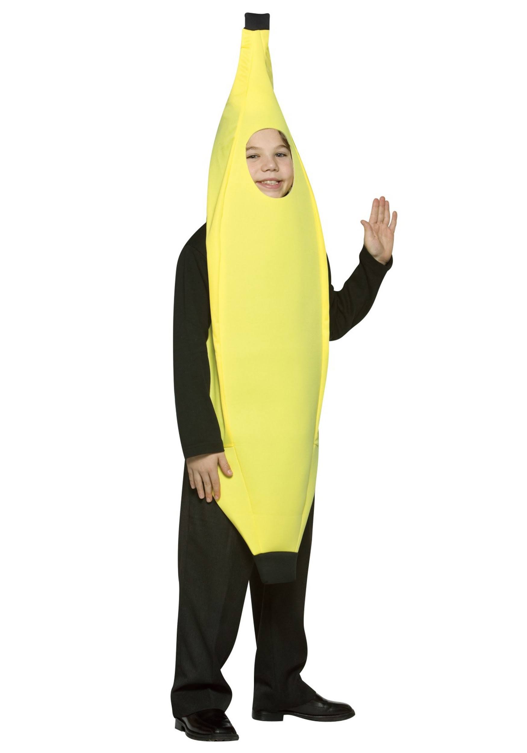 Rasta Imposta Banana Child Halloween Costume Size Medium 7-10