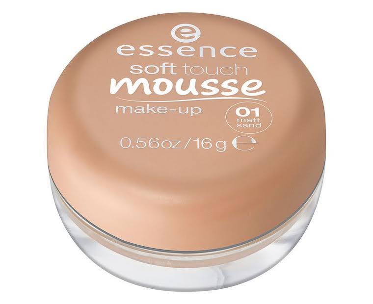 Essence Soft Touch Mousse Make-Up 01 Matt Sand 16G