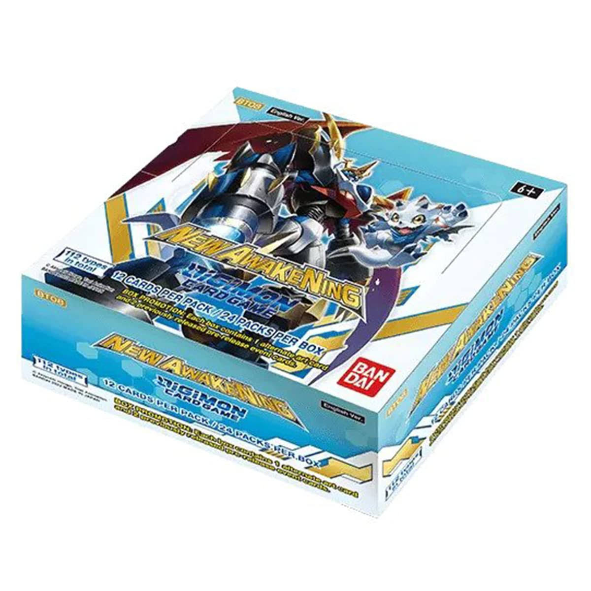 Digimon Card Game: Booster Box - New Awakening BT08