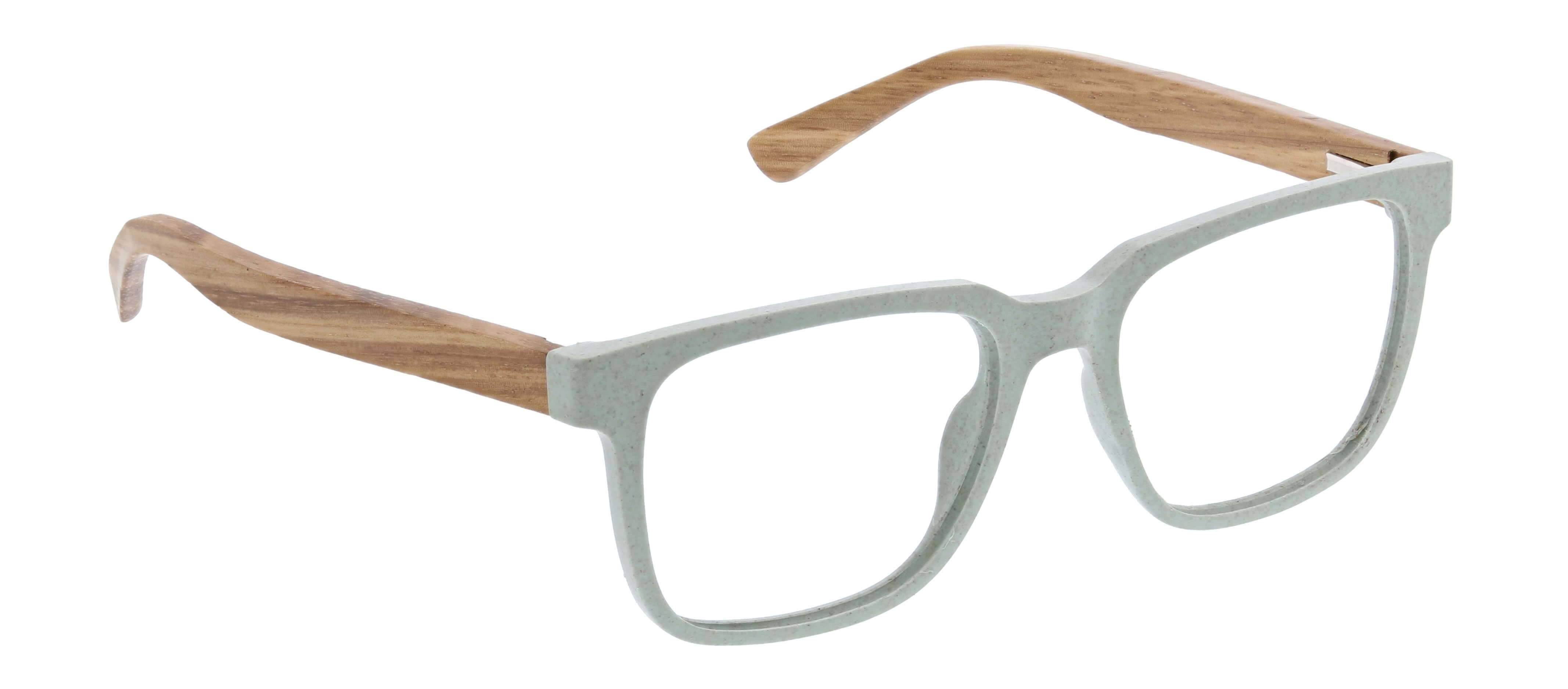 Reading Glasses - Homespun (Blue Light) (+3.00) - Mint/Wood - Peepers