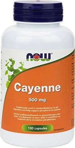 Now Cayenne Supplement - 100ct