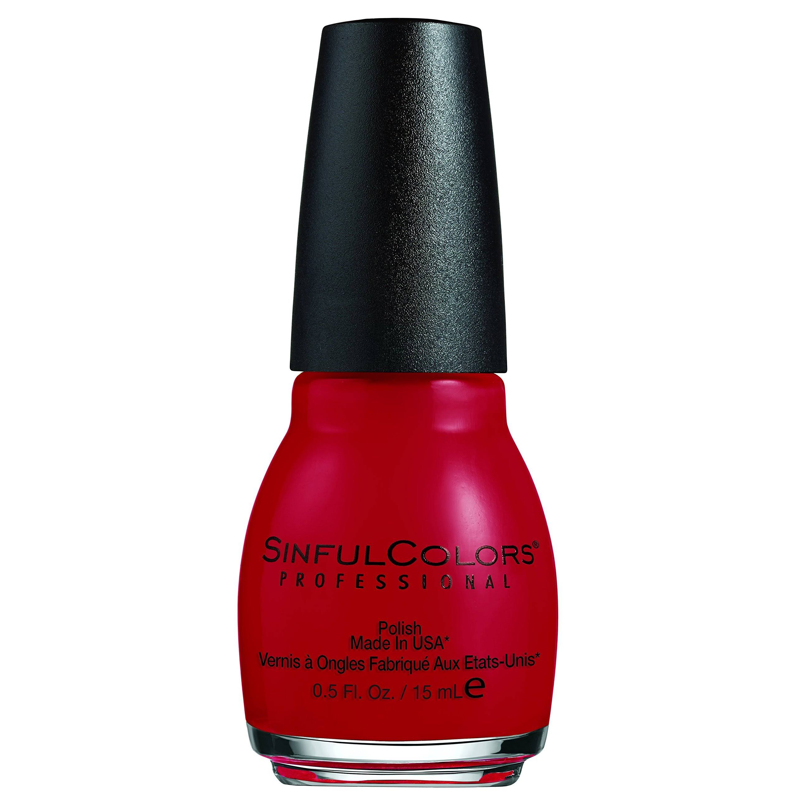 Sinful Colors Professional Nail Colour - 0.5oz, Ruby Ruby