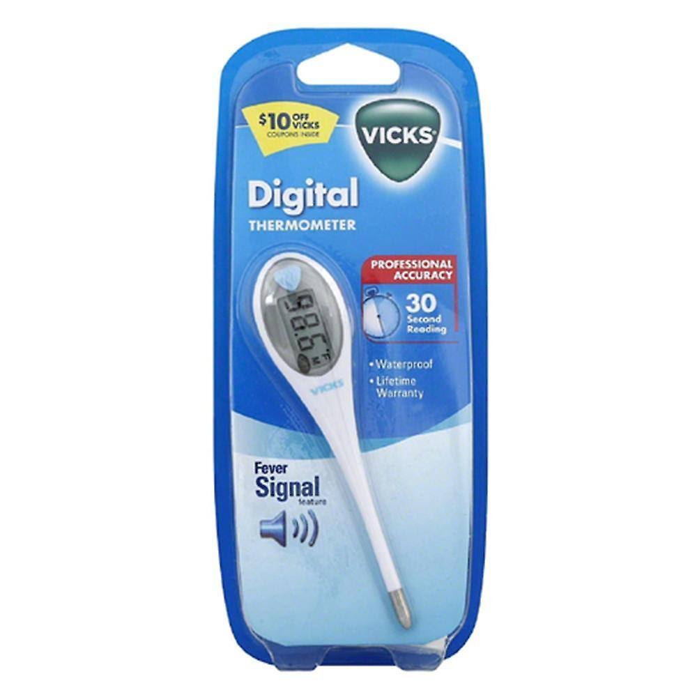 Vicks V901us Professional Accuracy Digital Thermometer - 15 Seconds Reading