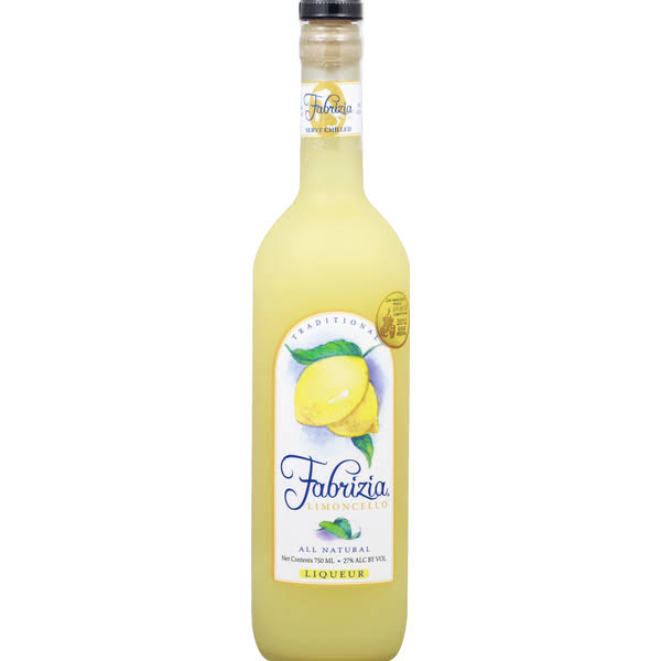 Fabrizia Limoncello Liqueur - 750 ml bottle