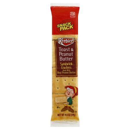 Keebler Sandwich Crackers - Toast & Peanut Butter