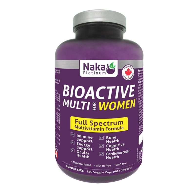 Naka Bioactive Multi Women - 120 V-caps | National Nutrition