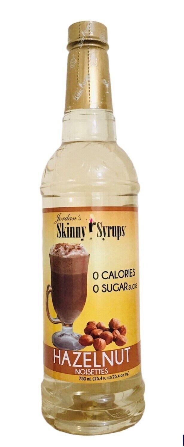 Jordan’s Skinny Syrups Sugar Coffee Syrup - Hazelnut, 25.4oz