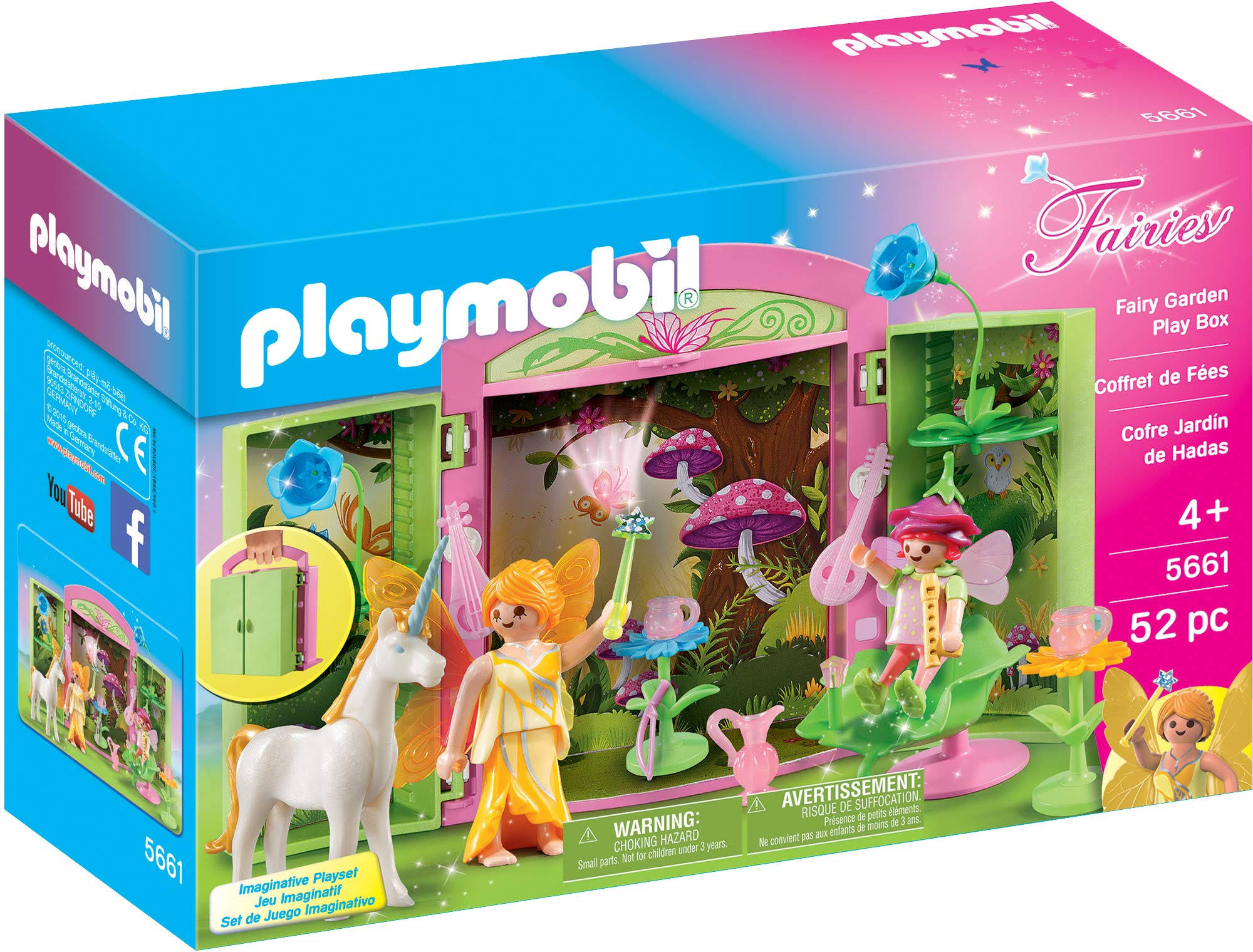 Playmobil Fairies Playset - Fairy Garden Play Box