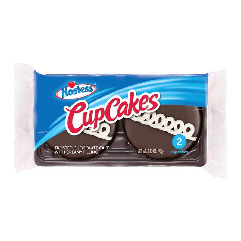 Hostess Cup Cakes - Chocolate, 3.17oz