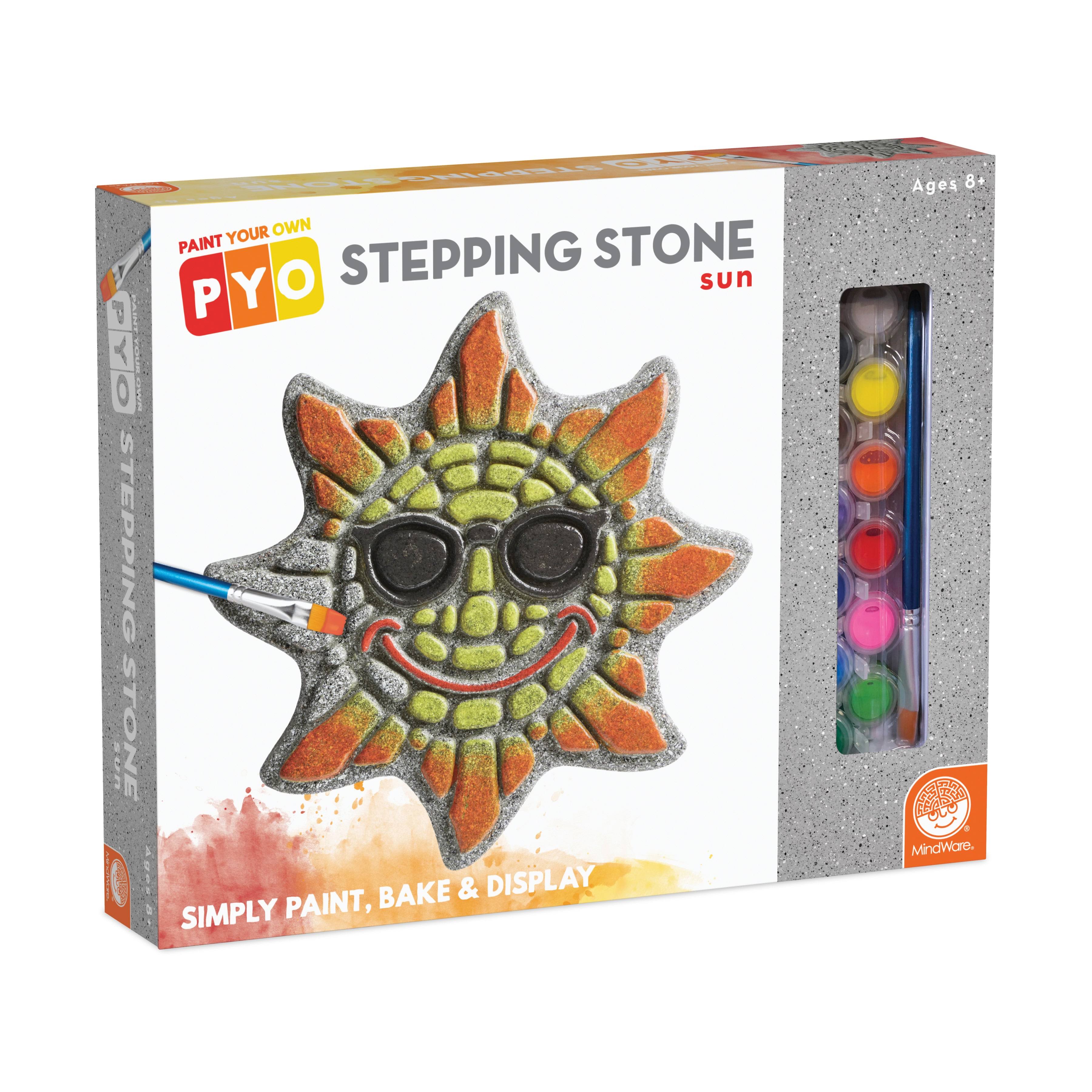 MindWare - MW-88338 | Paint-Your-Own Stepping Stone: Sun