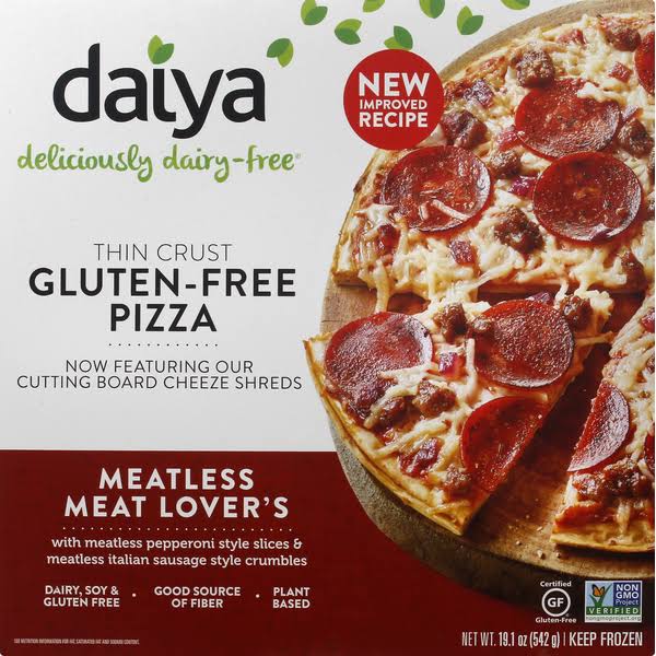 Daiya KHFM00317342 Pizza Meatless Meat Lovers - 19.1 oz