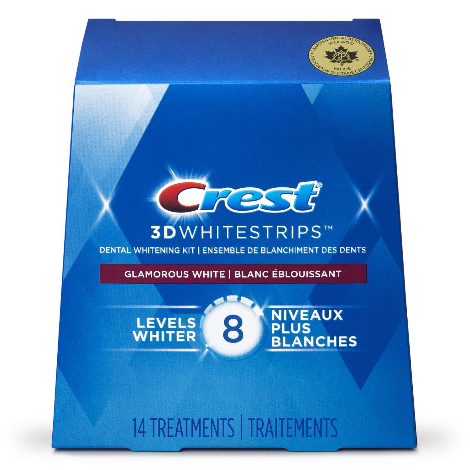 Crest 3d White Strips - White, 28ct
