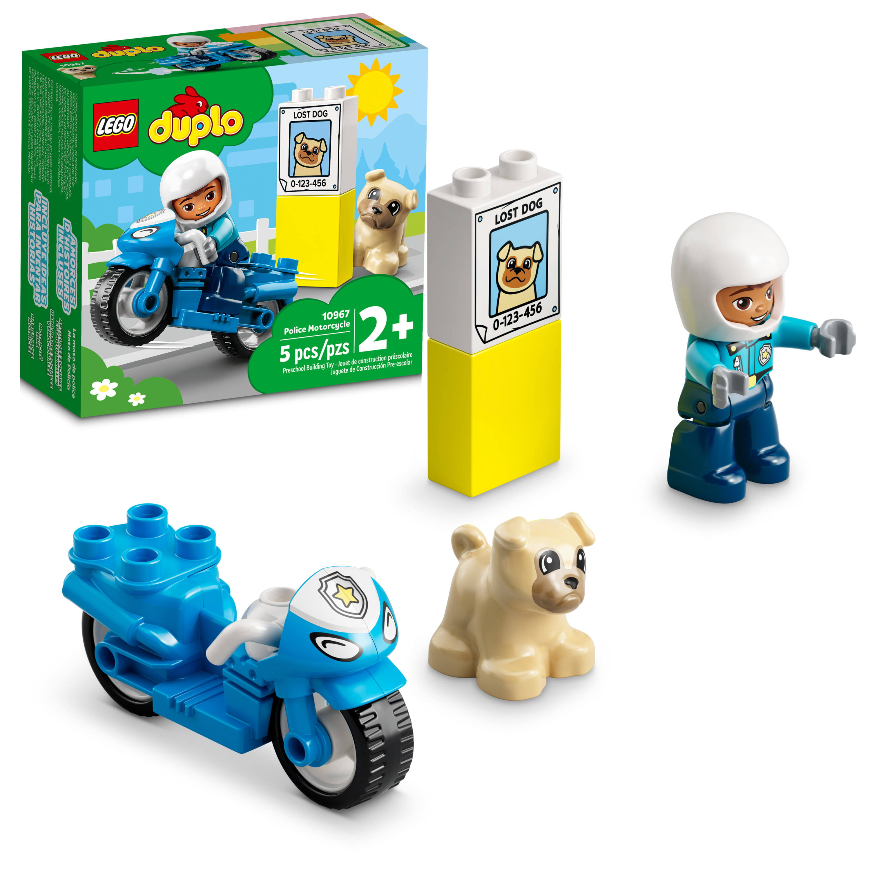 (LEGO Duplo) 10967 Police Motorcycle