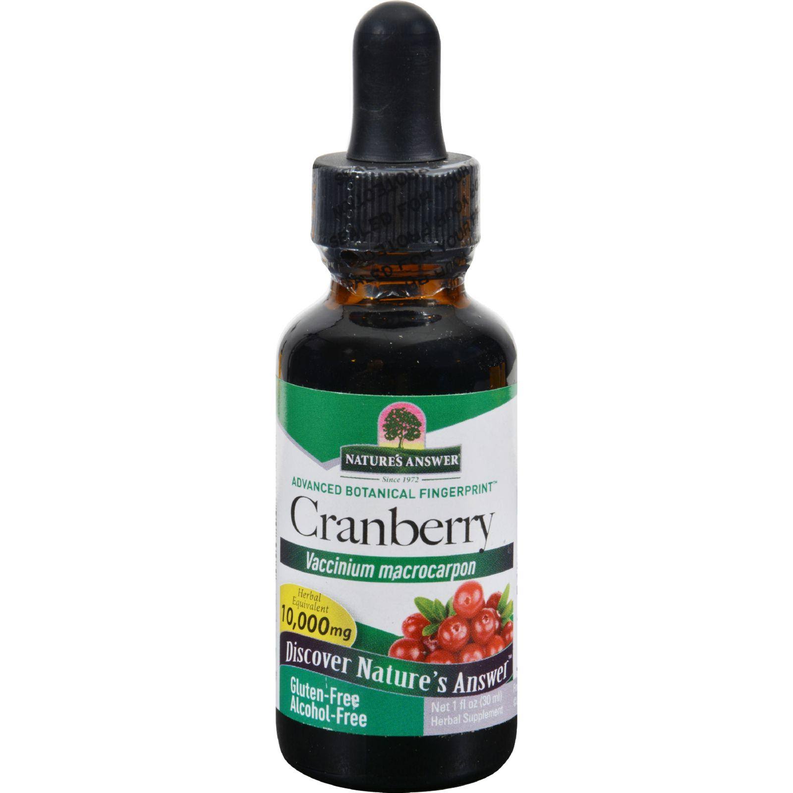 Nature's Answer Cranberry Extract - Alcohol Free