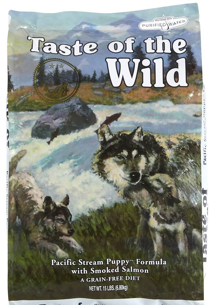 Taste of The Wild Dog Food | Pacific Stream Puppy Formula | 15 Pound
