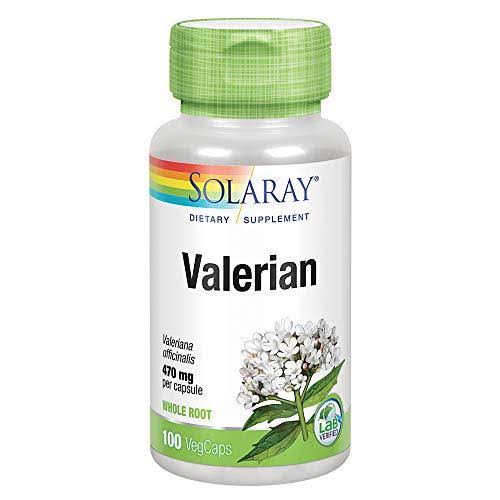 Solaray Valerian - 470mg, 100 Capsules