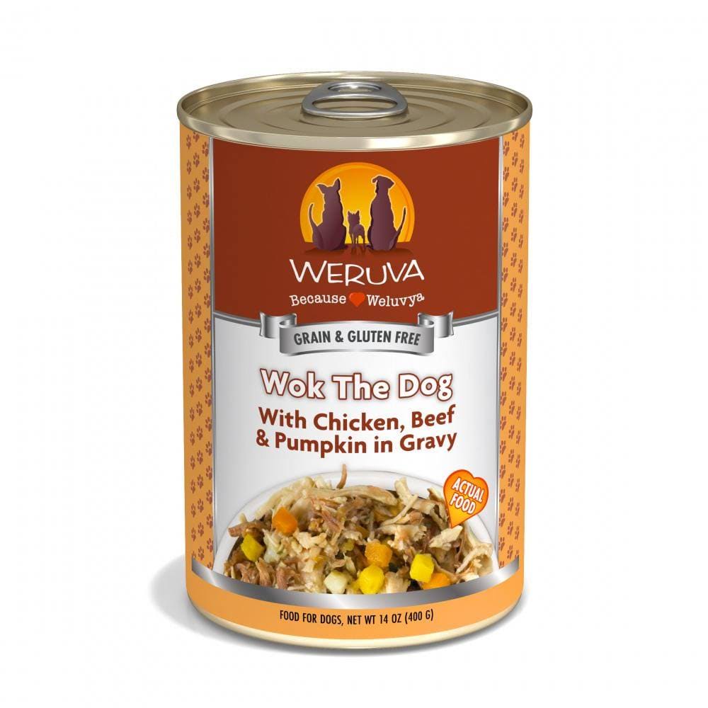 Weruva Wok The Dog Food - Chicken Beef & Pumpkin In Gravy, 156g