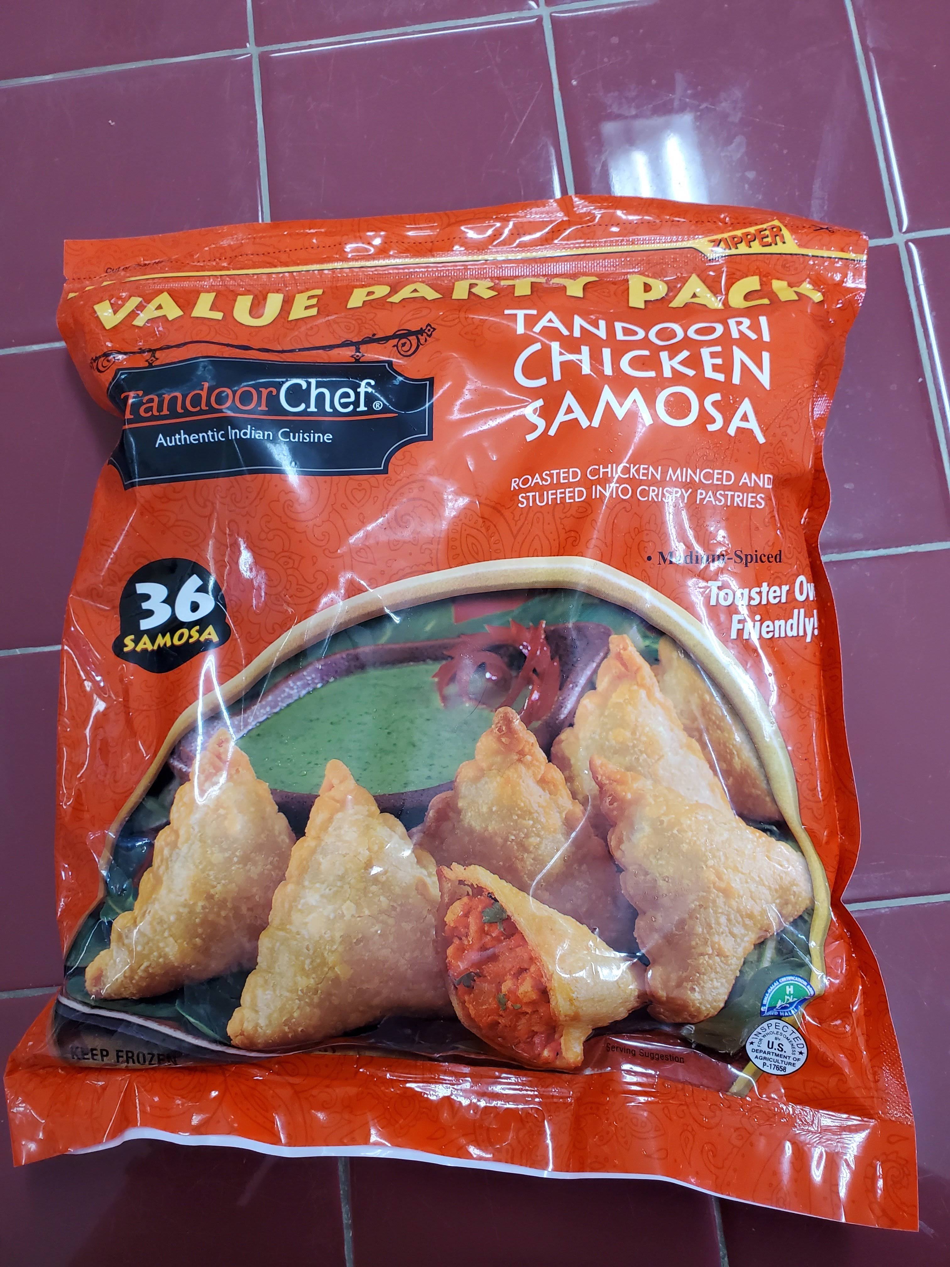Tandoor Chef Chicken Samosa - 36 Pieces, 283g