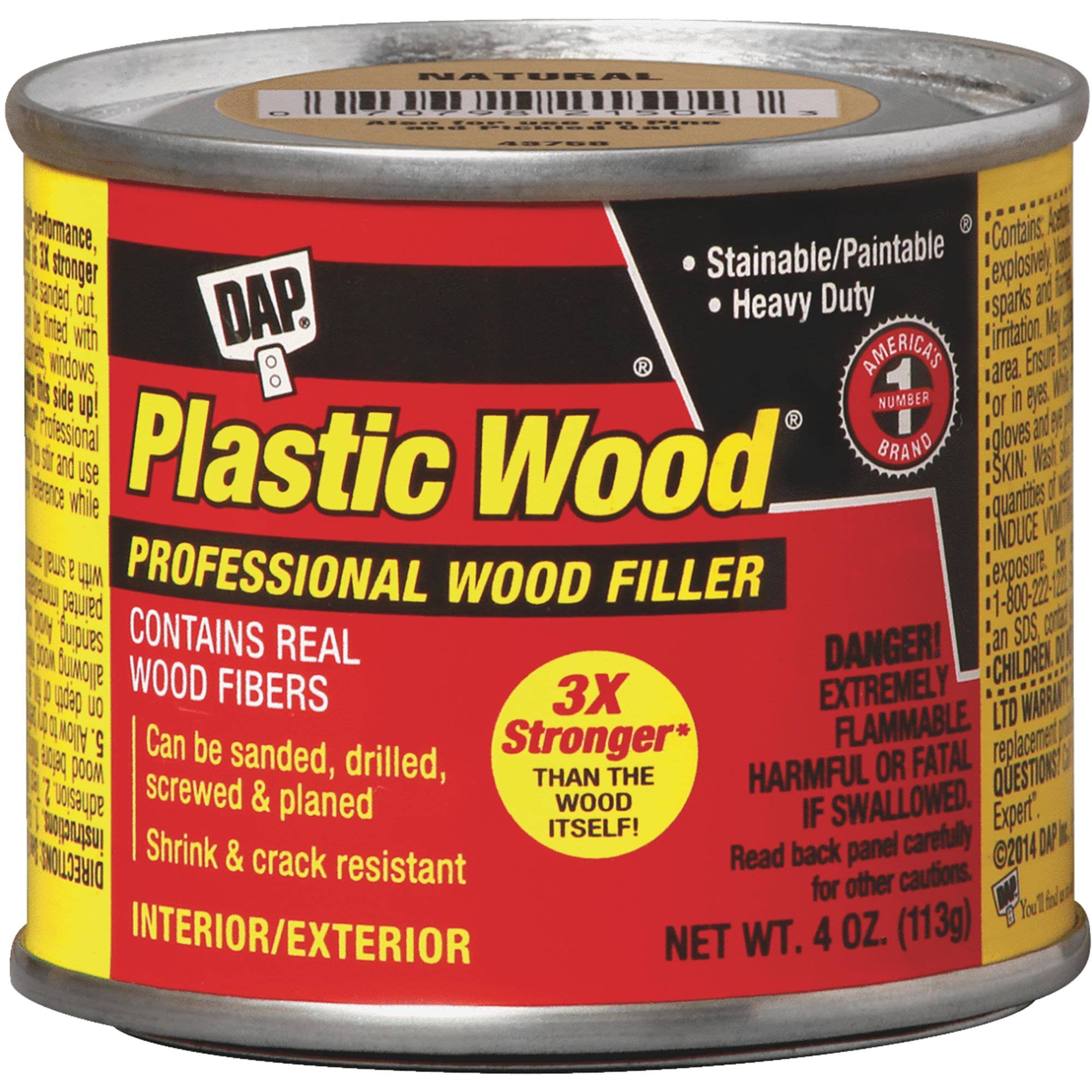 Dap Plastic Wood Filler - 113g