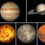 Rare treat for stargazers as crescent moon joins parade of five planets lining up in order for the first time in 18 years ...