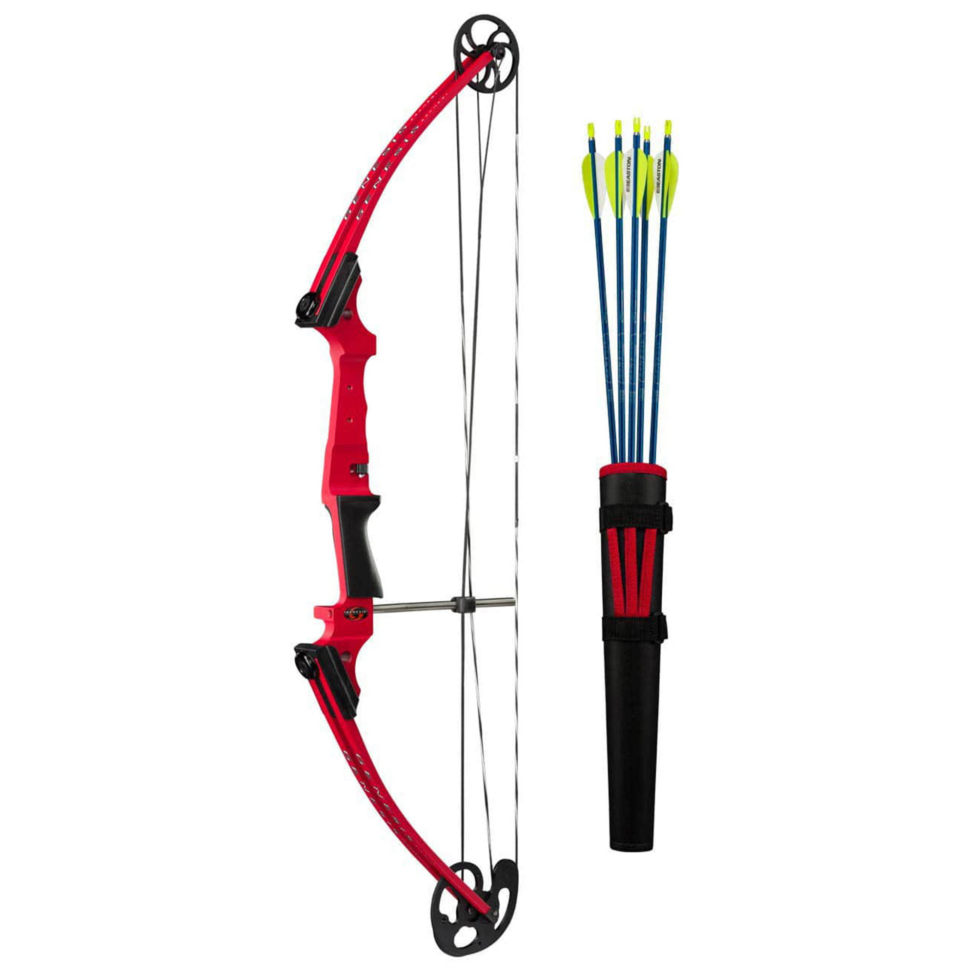 Genesis Original Righthand Compound Bow Kit - Red