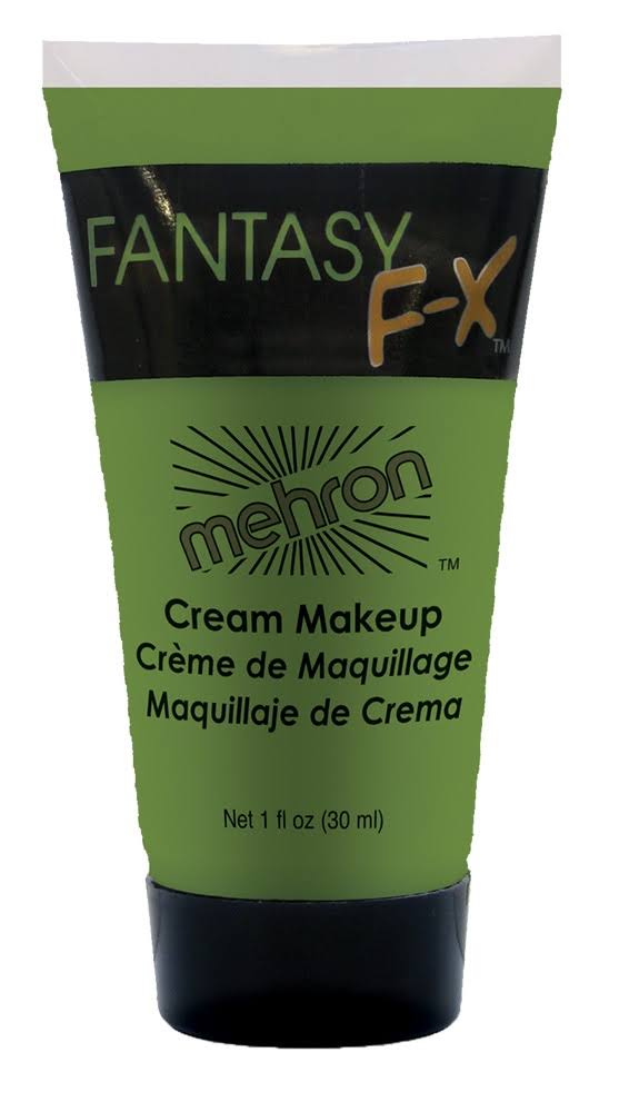 Mehron Fantasy FX Cream Water Based Makeup - 1oz, Green