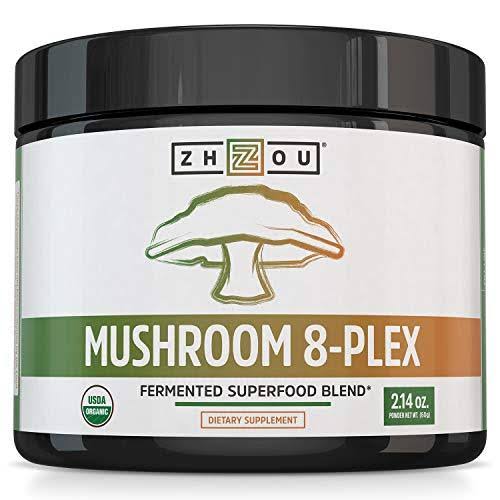 Zhou Nutrition Mushroom 8-Plex Supplement - 2.14oz