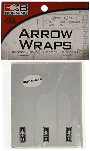 Bohning Reflective Arrow Wrap - 12 Pack