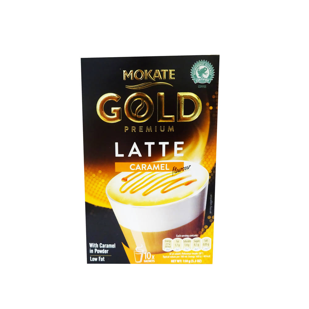 Mokate Gold Premium Caramel Latte 10 Sachets