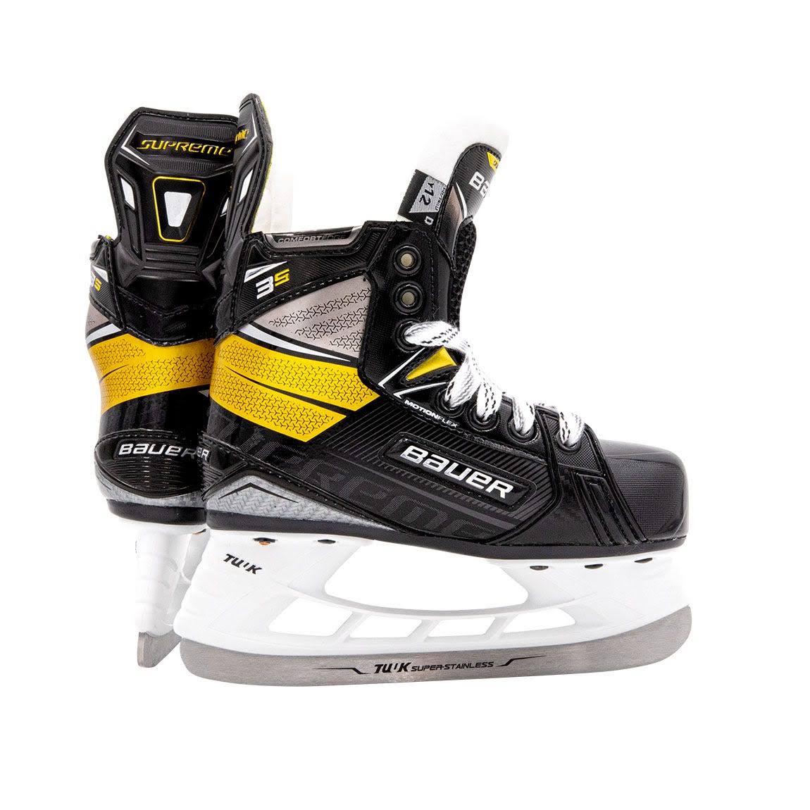 Bauer Supreme 3S Ice Hockey Skates - Youth - 12.0 - D
