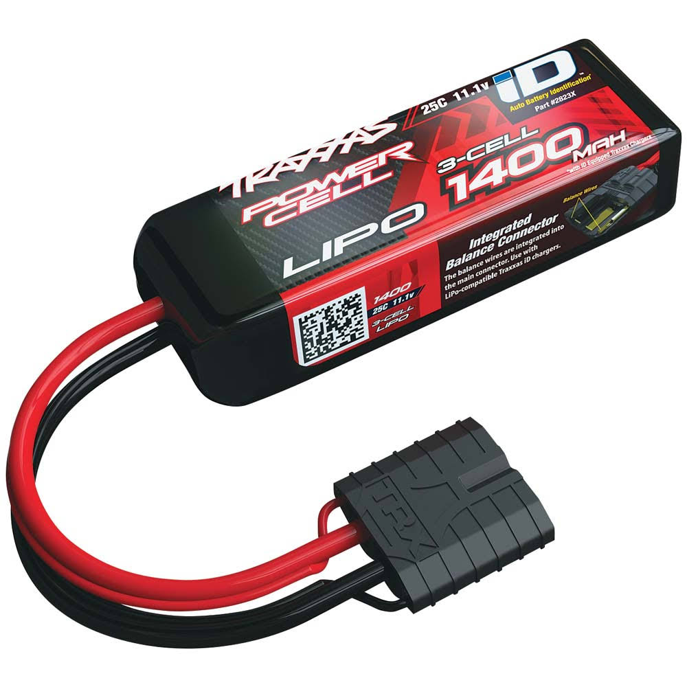 Traxxas 1400mAh 11.1V 3S 25C Lipo Battery - All 1/16