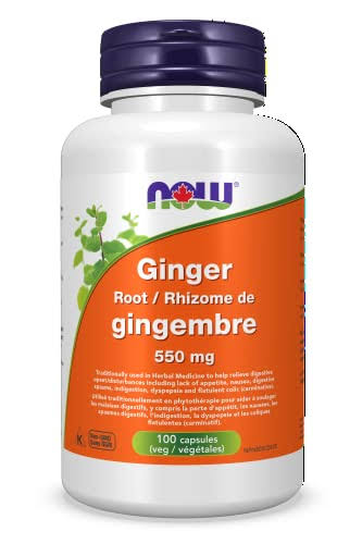 Now Foods Ginger Root Dietary Supplement - 100ct