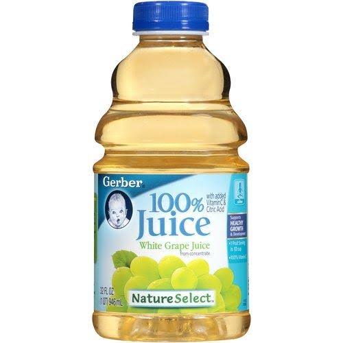 Gerber 100% White Grape Juice - 32oz