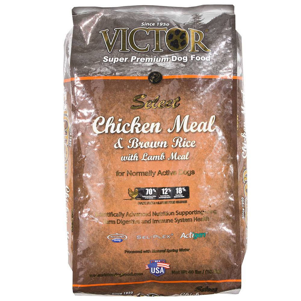 Victor Premium Dog Food - Chicken Meal and Brown Rice, 40lb