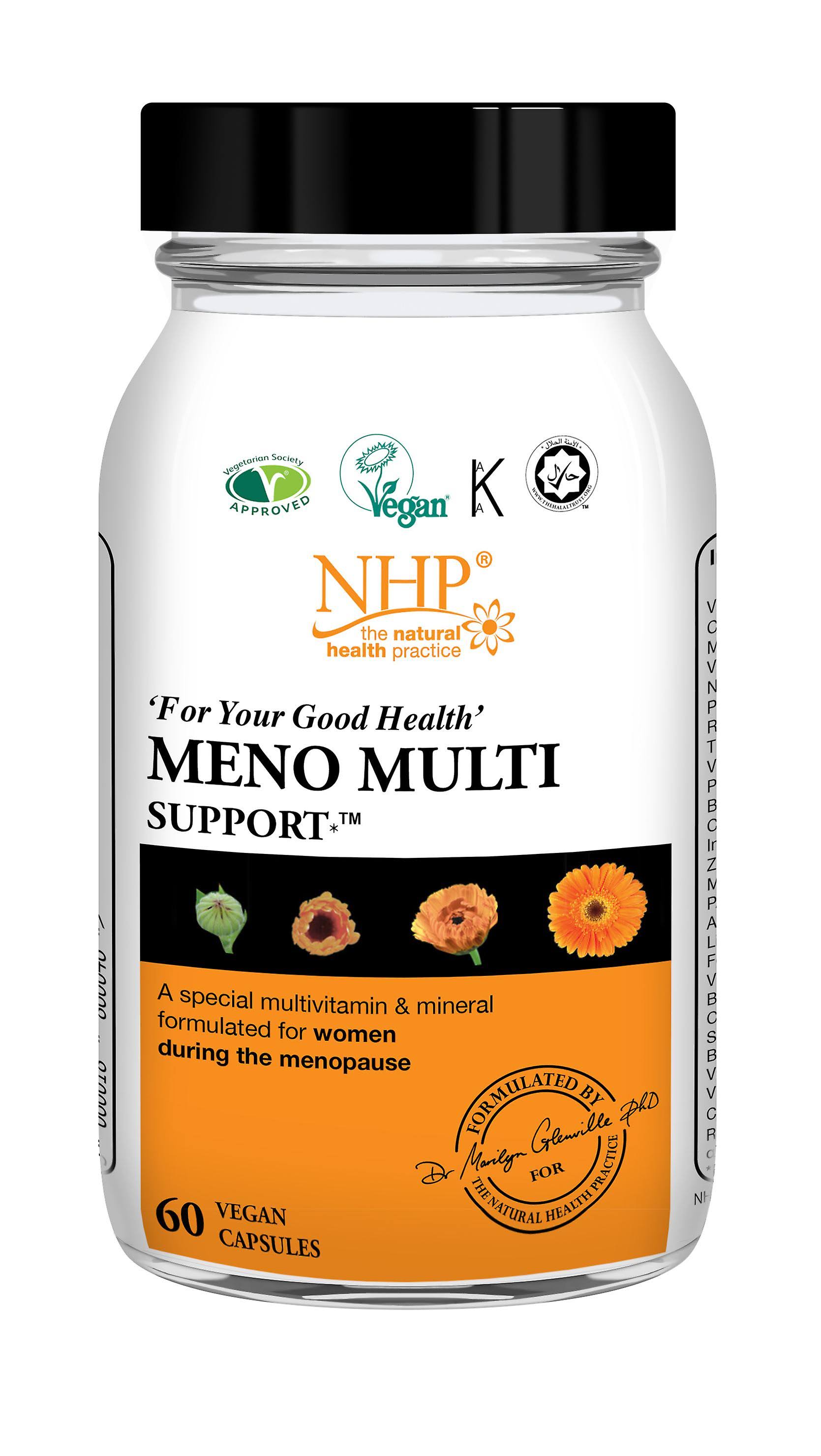 Natural Health Practice Meno Support - 60 Capsules
