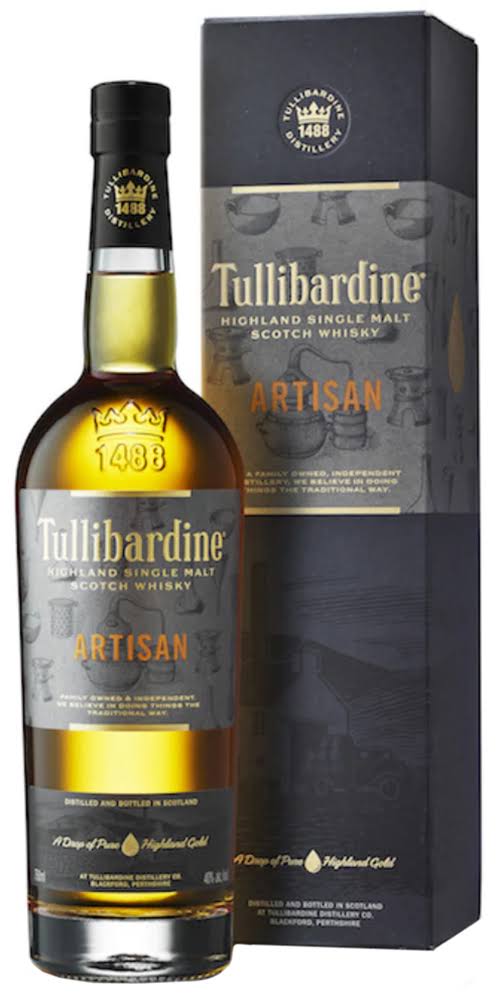 Tullibardine Artisan Highland Single Malt Scotch Whisky - 750ml
