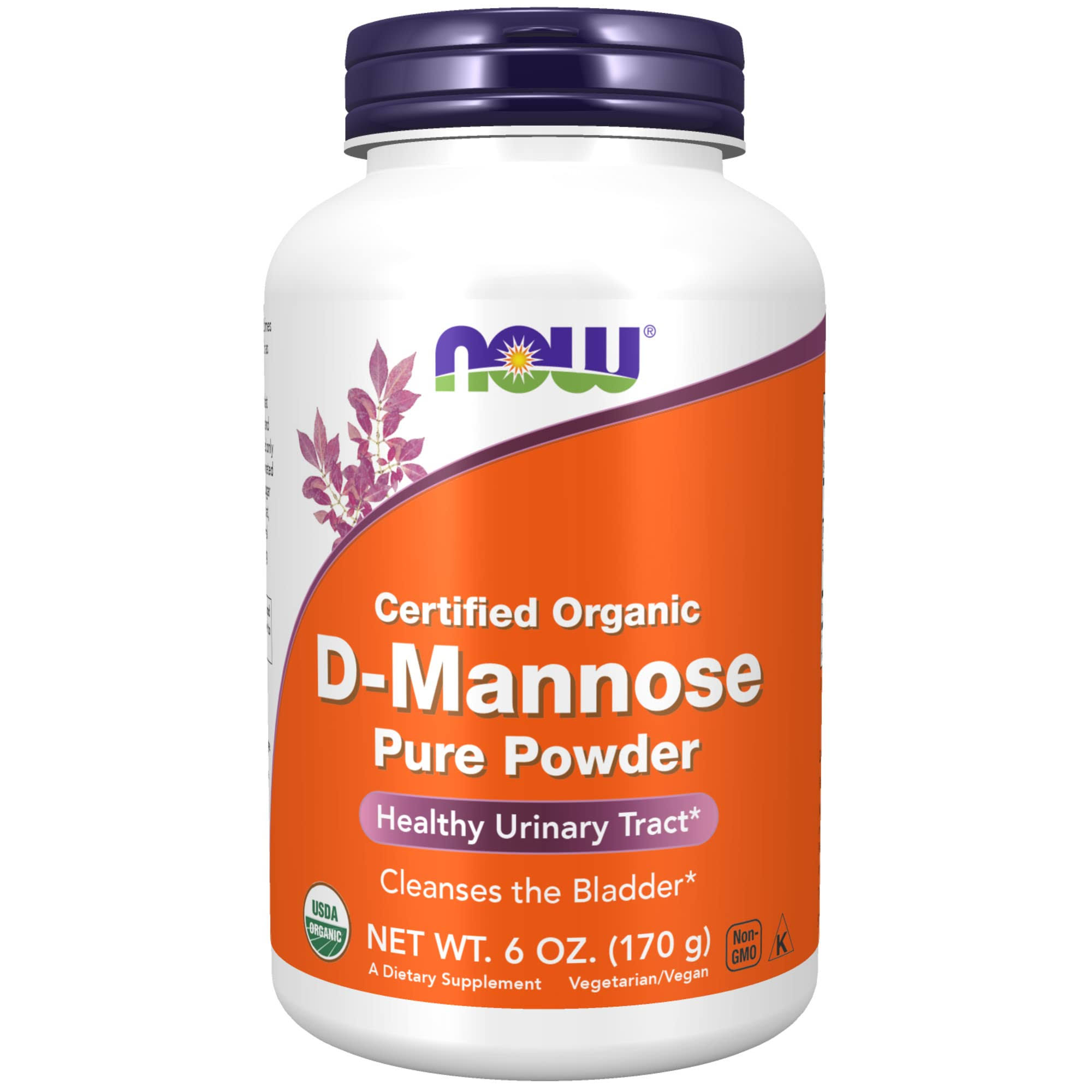 NOW Foods D-Mannose 6 oz Powder