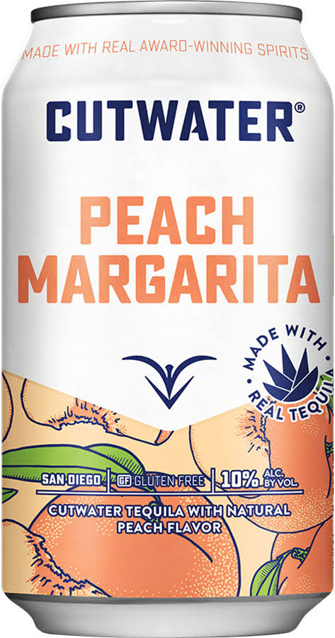 Cutwater Peach Margarita 375ml