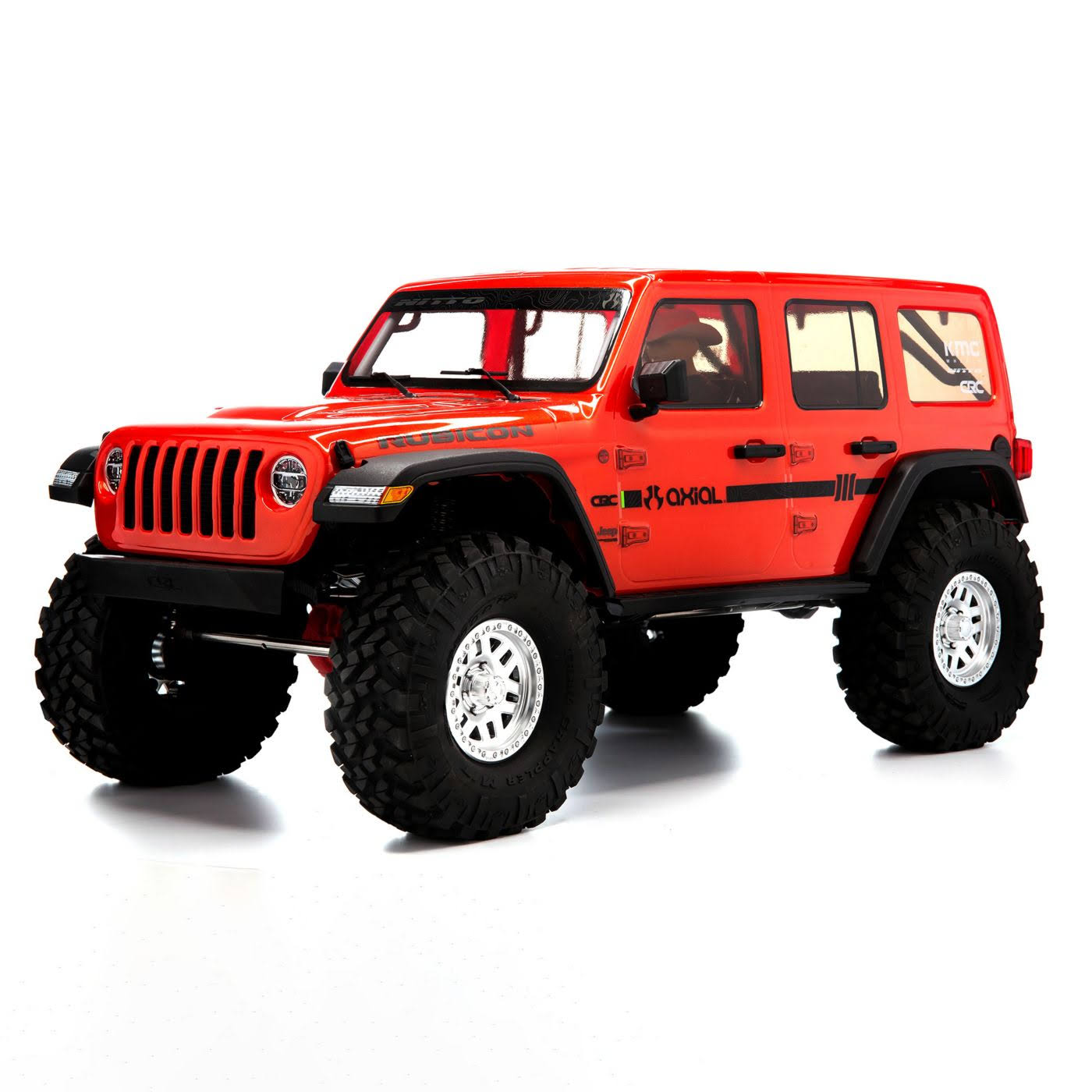 Axial Scx10 III Jeep Jlu Wrangler Rc Crawler RTR Orange - AXI03003T2