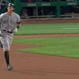 Judge, Hicks hit grand slams as Yankees pound Pirates 16-0