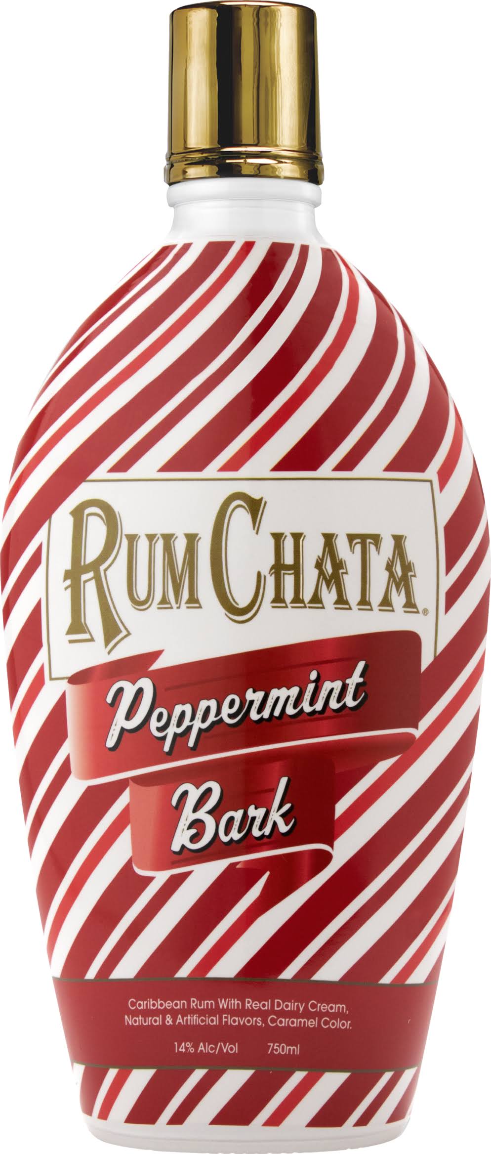 Rumchata Caribbean Rum, With Real Dairy Cream, Peppermint Bark - 750 ml