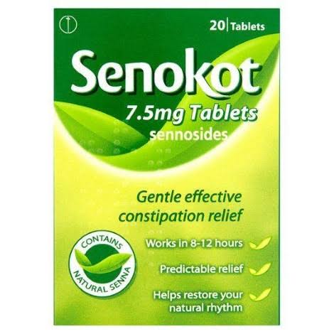 Senokot Senna Constipation Relief Tablets - 20ct