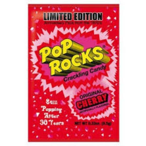 Pop Rocks Crackling Candy - Original Cherry, 9.5g